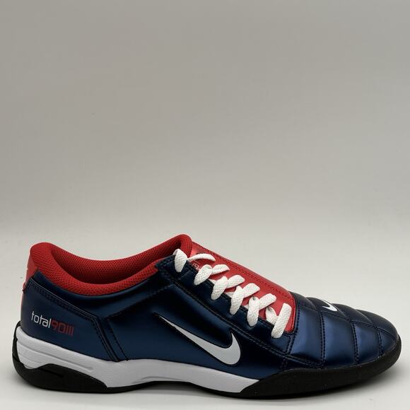 Nike Total 90 3 SP USA Navy Red II7631 400 Mens Size 10.5 NEW Indoor Soccer main image 4